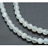 Natural White Moonstone Beads Strands X-G-Q582-1-3