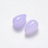 Imitation Jade Glass Charms GLAA-R211-03-F02-2