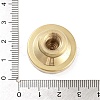 Texture Theme Roung Brass Stamp Head AJEW-M036-06C-G-4