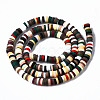 Handmade Polymer Clay Beads Strands CLAY-R089-4mm-156-3