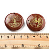 Natural Red Jasper Carved Pendants G-H007-06D-3