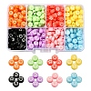440Pcs 8 Colors Opaque Acrylic Beads MACR-YW0001-85-1