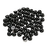 Natural Black Onyx(Dyed & Heated) Cabochons G-H309-03-47-1