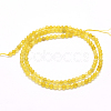 Natural Yellow Opal Beads Strands G-F509-07-4mm-2