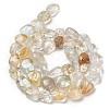 Natural Topaz Beads Strands G-P497-01E-53-3