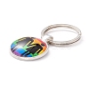 Pride Style Glass Keychain KEYC-F033-01K-3