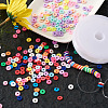 DIY Heishi Bead Stretch Bracelets Making Kits DIY-TA0003-22-4