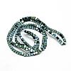 Electroplate Non-magnetic Synthetic Hematite Beads Strands G-Q486-61B-2