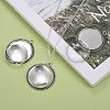 25mm Transparent Clear Domed Glass Cabochon Cover for Photo Pendant Making DIY-F007-15AS-FF-5