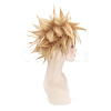 Short Blonde Wavy Cosplay Party Wigs OHAR-I015-03-6