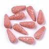 Carved Synthetic Coral Beads X-CORA-R020-07-1