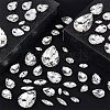 CHGCRAFT 160Pcs 10 Style Sew on Rhinestone RGLA-CA0001-11-4