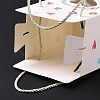 Rectangle Paper Gift Boxes with Handle Rope CON-B010-04D-4