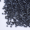 Electroplate Glass Cylinder Beads SEED-Q036-01A-B01-3