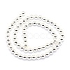 Electroplate Non-magnetic Synthetic Hematite Beads Strands G-L485-01C-S-3