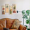 Custom Vertical Wooden Wall-Mounted AJEW-WH0165-88B-7