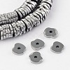 Electroplated Non-magnetic Synthetic Hematite Apple Bead Strands G-F234-11E-1