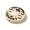 Halloween Themed Boot Scootin spooky Silicone Focal Beads SIL-M006-01B-2