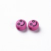 Opaque Camellia Acrylic Beads MACR-N008-42-C07-3