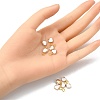 10Pcs Heart Alloy Enamel Charms ENAM-YW0002-92-4