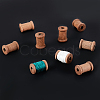 Wood Thread Bobbins TOOL-WH0125-106A-02-4