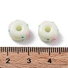 Glass Hand Drawn Beads SEED-M011-04A-01-3