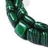 Synthetic Malachite Beads Strands G-M435-A16-01-4