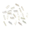 10G Ceylon Glass Twist Bugle Beads X-SEED-L012-01B-3