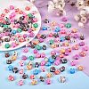 300Pcs 10 Colors Handmade Polymer Clay Beads CLAY-SZ0001-85-3