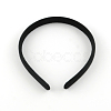 Plain Headwear Hair Accessories Plastic Hair Band Findings OHAR-S188-01-1