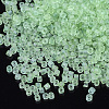 Transparent Glass Cylinder Beads SEED-Q036-01A-L01-3