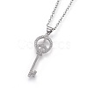 304 Stainless Steel Pendant Necklaces NJEW-L150-20-2