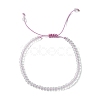 Glass Seed Braided Bead Bracelet for Women BJEW-JB09657-2