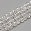 Natural Quartz Crystal Beads Strands G-R446-10mm-29-1