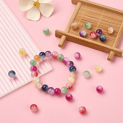 DIY Imitatin Jade Bracelet Making Kit DGLA-YW0001-13-1