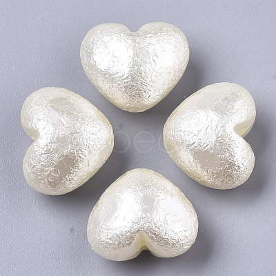 ABS Imitation Pearl Acrylic Beads X-OACR-S028-131-1