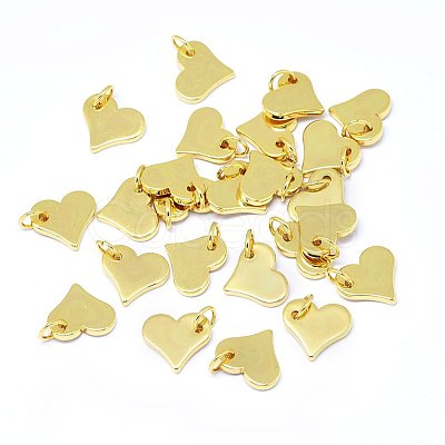 Brass Charms KK-F764-10G-1