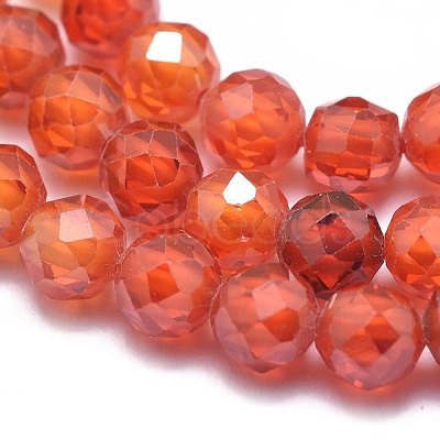 Cubic Zirconia Beads Strands G-G792-47-02B-1