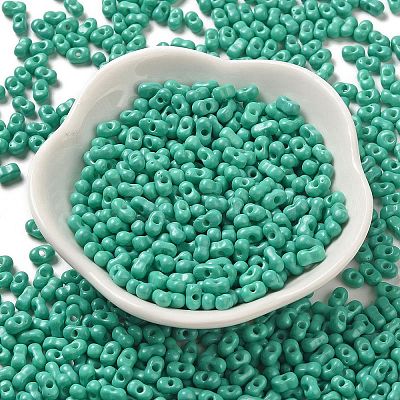 Baking Paint Glass Seed Beads SEED-K009-01A-10-1