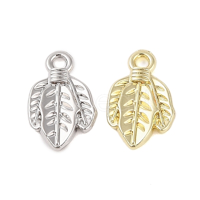 Rack Plating Alloy Pendants FIND-B037-09G-1