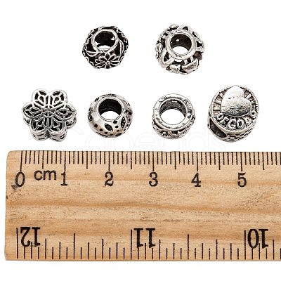 Alloy European Beads X-MPDL-S066-048-1