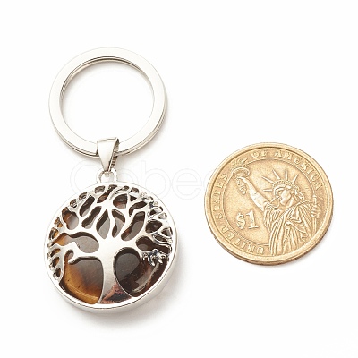 Synthetic & Natural Stone Keychain KEYC-JKC00313-1