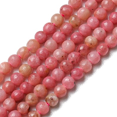 Natural Rhodonite Beads Strands G-G0005-B01-1