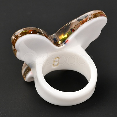 Acrylic Finger Rings RJEW-M137-01D-1