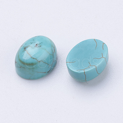 Turquoise Cabochons X-G-H1554-10x8x4-1