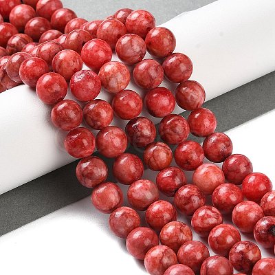 Natural Turquoise Dyed Beads Strands TURQ-U001-02C-1