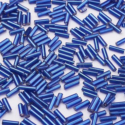 Glass Bugle Beads SEED-E001-9mm-28-1