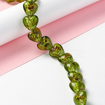 Handmade Lampwork Beads Strands LAMP-D015-09E-1