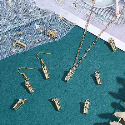 10Pcs Brass Pendants KK-SZ0006-19-1