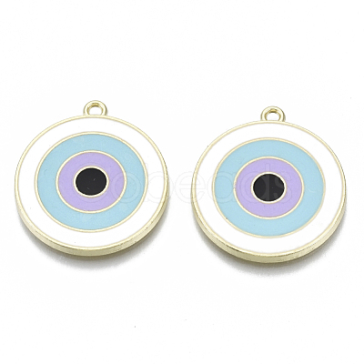 Alloy Enamel Pendants ENAM-N050-05-1